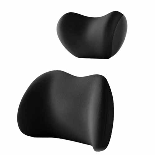 Car head pillow waist support set car seat memory cotton neck pillow pillow car neck neck