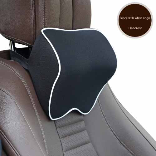 Portable Car Neck Natural Headrest Rest Latex Pillow